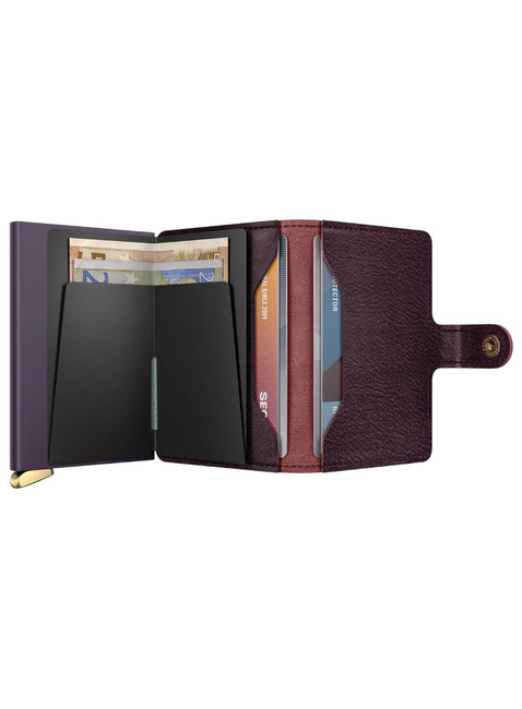 Portfel RFID Secrid Premium Miniwallet + Basco - bordeaux