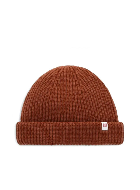 Czapka dzininowa Topo Designs Global Wool Beanie - cinnamon