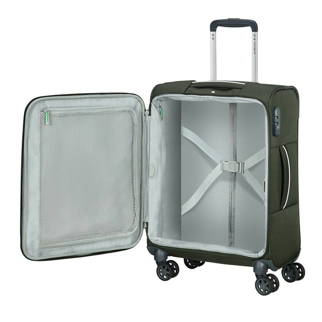 Walizka kabinowa z 4 kołami Samsonite Popsoda 35 cm - dark olive