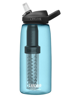 Butelka na wodę Camelbak Eddy+ 1 l z filtrem Lifestraw - true blue
