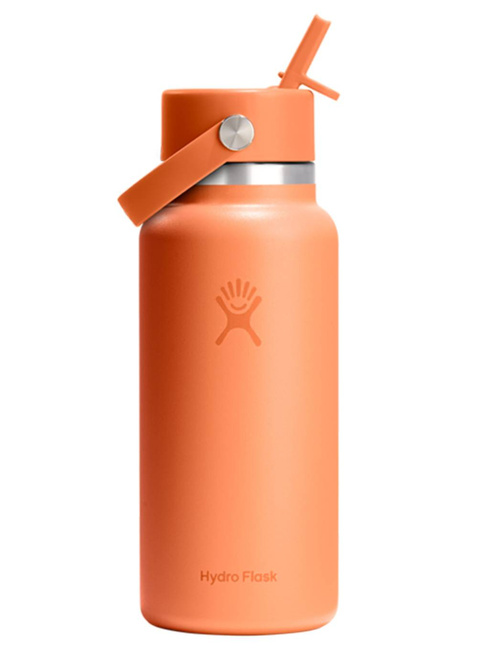 Butelka termiczna ze słomką Hydro Flask Wide Mouth Straw Cap 946 ml - nectar