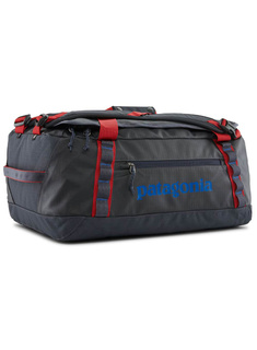 Składana torba plecak Patagonia Black Hole Duffel 40 l - smolder blue / amanita red