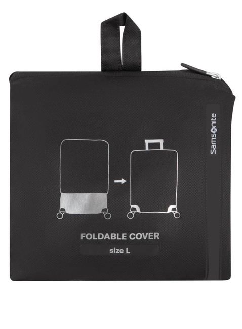 Pokrowiec na walizkę Samsonite Ta Revolution Foldable Luggage Cover L - black