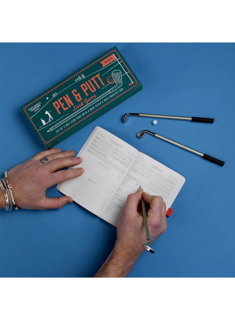 Zestaw 3 długopisów gra w golfa Gentlemen's Hardware Golf Club Pens