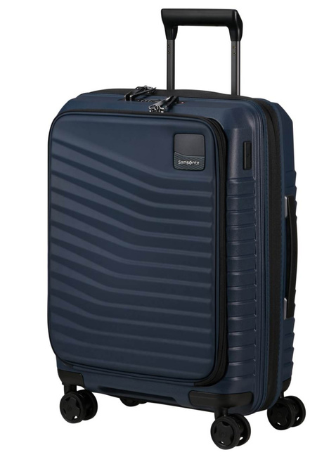 Walizka kabinowa z kieszenią na laptopa Samsonite Intuo EXP Easy Access - blue nights