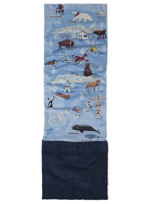 Chusta wielofunkcyjna Buff Polar Neckwear - imus washed blue