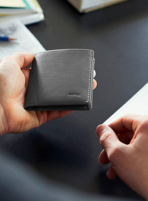 Portfel skórzany Bellroy Note Sleeve RFID Innovera™ - black