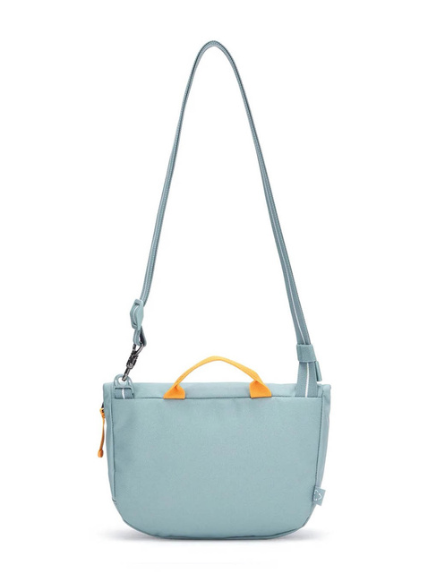 Torba antykradzieżowa z klapą Pacsafe GO Saddle Crossbody - fresh mint