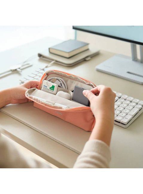 Etui organizer biurowy podróżny Orbitkey Desk Pouch - rose