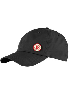 Czapka z daszkiem Fjallraven Logo Cap - dark grey