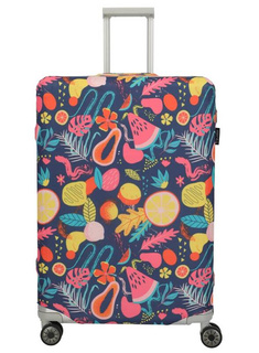 Pokrowiec na dużą walizkę Travelite - owoce