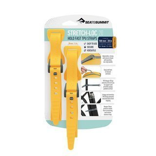 Zestaw 2 pasów mocujących Sea To Summit  Stretch-Loc 20- yellow