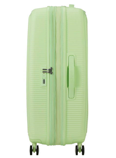 Walizka duża American Tourister SoundBox EXP - kiwi green