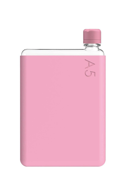 Wielorazowa butelka na wodę Memobottle Original A5 750 ml - cherry blossom