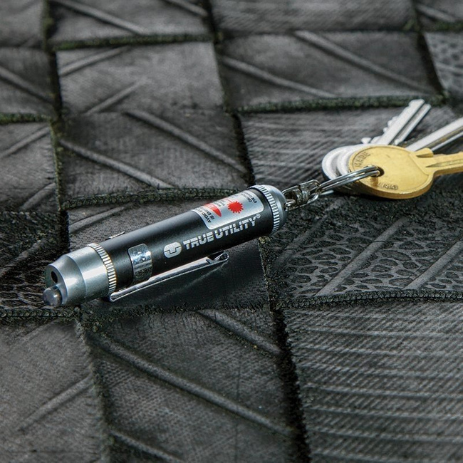 Brelok do kluczy latarka/laser True Utility LaserLite