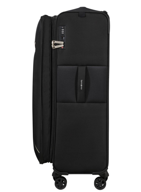 Walizka duża poszerzana Samsonite Base Breeze Exp - black