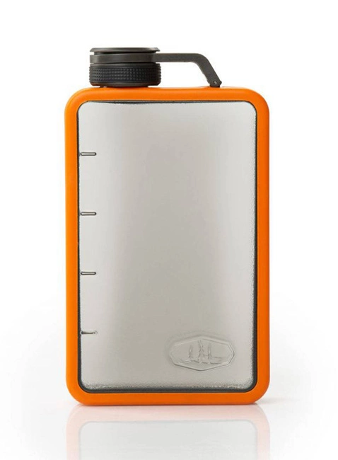 Płaska butelka piersiówka GSI Outdoors Boulder 10 Flask - graphite