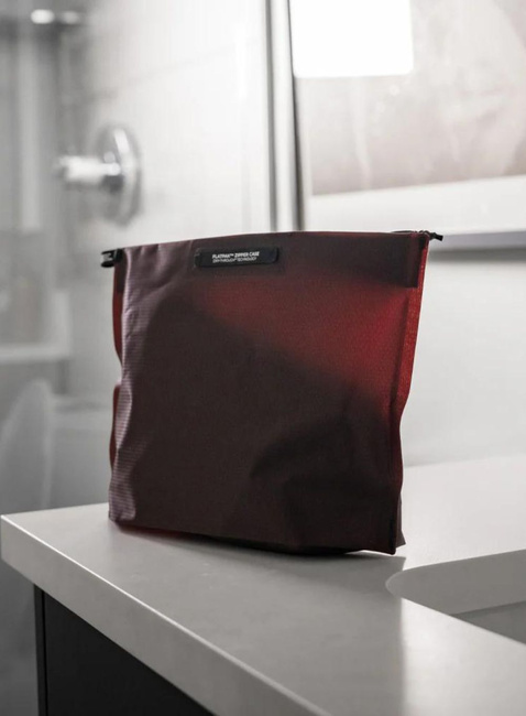 Kosmetyczka podróżna Matador FlatPak™ Zipper Toiletry Case - garnet