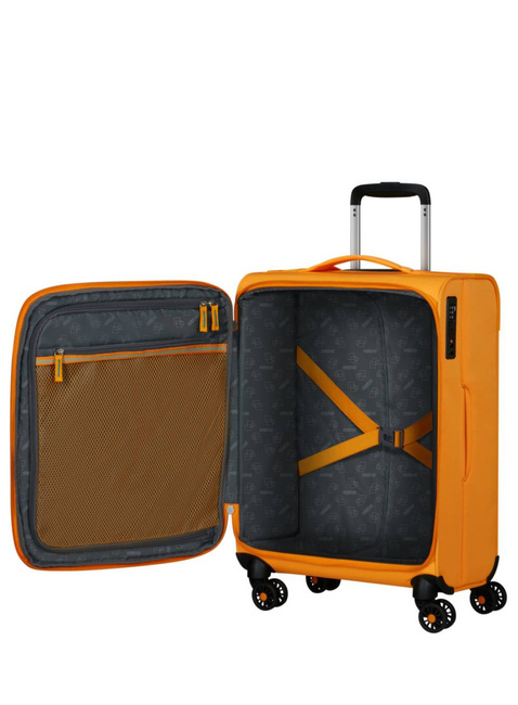 Walizka kabinowa American Tourister AeroSpin EXP - radiant orange