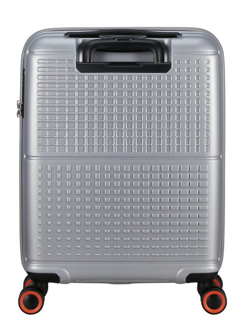 Walizka mała American Tourister GeoPop - metallic silver