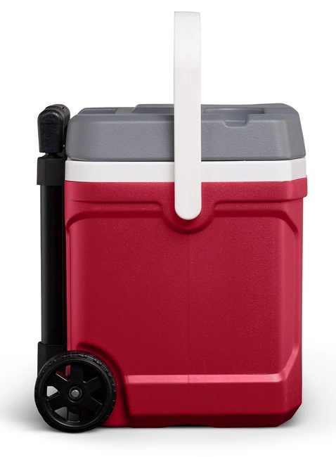 Lodówka turystyczna na kółkach Igloo Latitude Roller 15 l - indigo red / grey