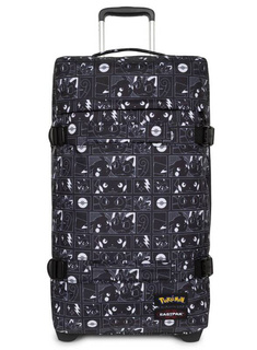Torba podróżna na kółkach Eastpak Transit'R L - pokemon black