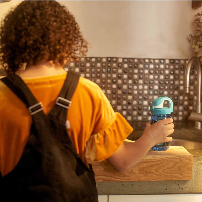 Butelka wielorazowa dla dziecka Nalgene OTF Kids 350 ml - chomp artwork