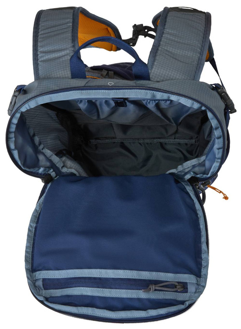 Plecak trekkingowy The North Face Trail Lite 24 - granite grey / summit navy / dust orange