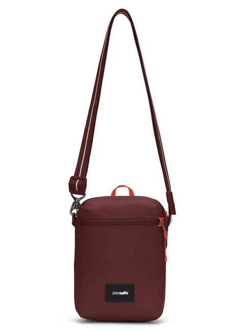 Torba antykradzieżowa Pacsafe GO Festival Crossbody - garnet red