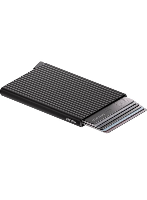 Etui na karty RFID Secrid Premium Cardprotector Fluted + - black