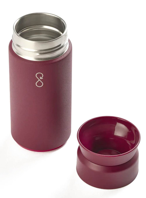 Kubek termiczny Ocean Bottle Brew Flask 0,35 l - maroon dusk