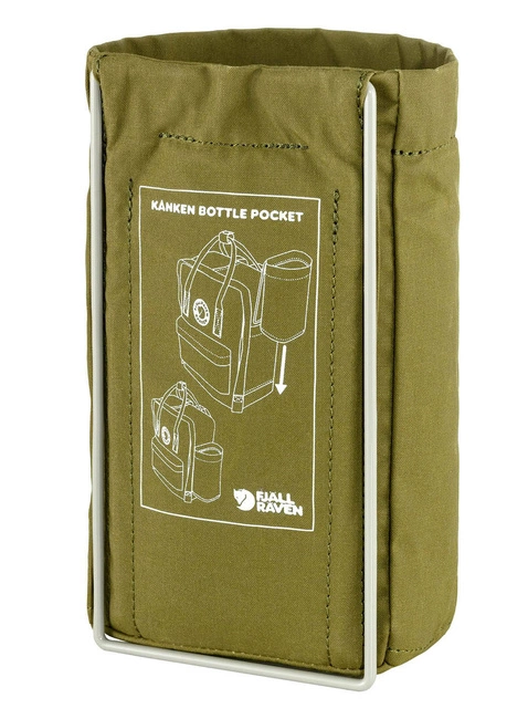 Kieszeń do plecaka Fjallraven Kanken Bottle Pocket - foliage green