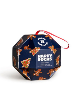 Skarpety Happy Socks 1-Pack Globe Gift Set - gingerbread cookies