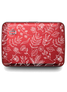 Portfel aluminiowy Ogon Design Stockholm V2 - flowers