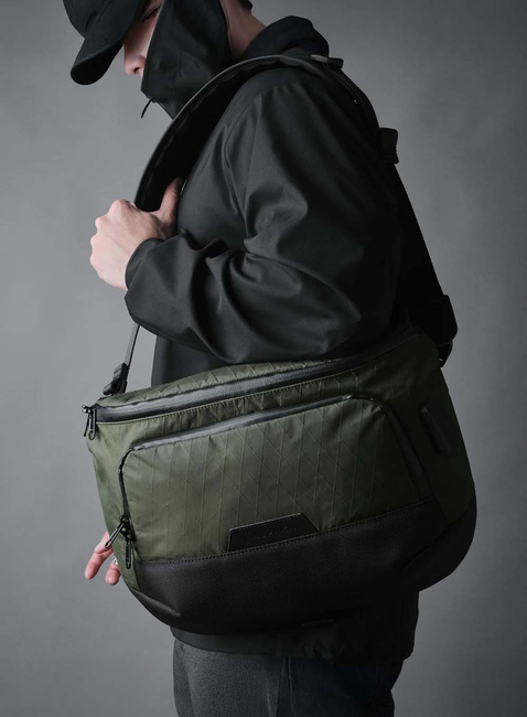 Torba crossbody Alpaka Bravo Sling Max V2 - dark green