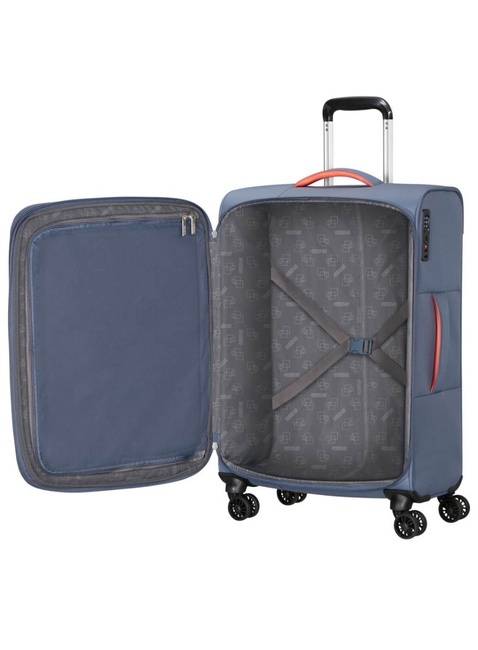Walizka średnia American Tourister Cloudrider M Exp - stone blue