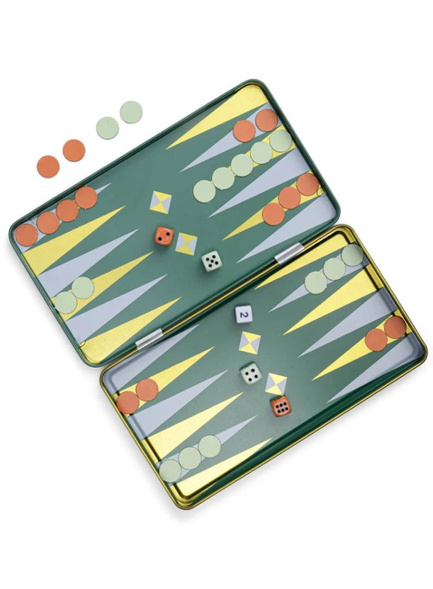 Podróżna gra w tryktraka Gentlemen's Hardware Travel Backgammon
