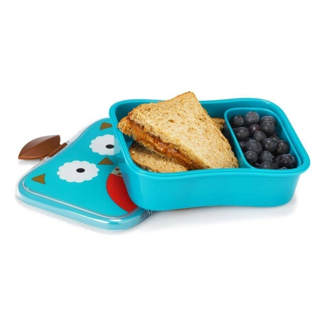 Lunchbox do szkoły Skip Hop Zoo Little Kid Lunch Kit - owl