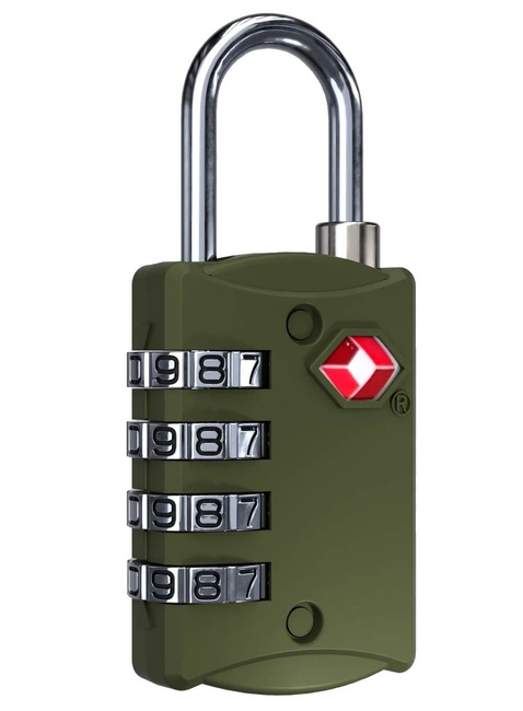 Kłódka szyfrowa do bagażu CabinZero TSA Travel Lock - georgian khaki