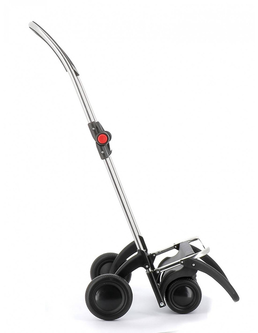 Wózek składany na zakupy Rolser BIG POLAR 4LT - black
