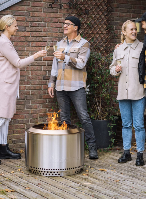 Palenisko ogrodowe ze stojakiem Solo Stove Yukon 2.0 - stainless steel