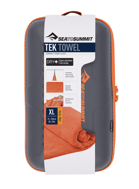Ręcznik Sea to Summit Travelling Tek Towel XL - outback orange
