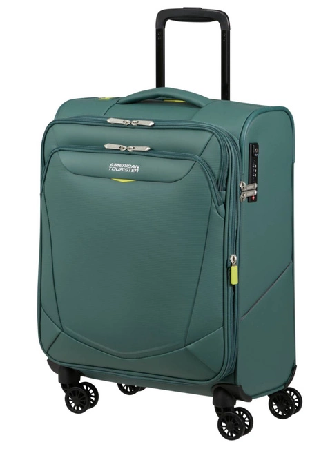 Walizka kabinowa American Tourister SummerRide EXP - dark forest