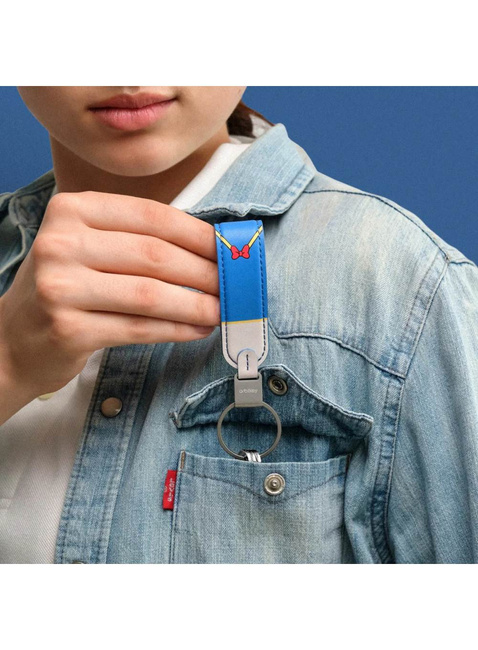 Skórzany organizer na klucze Orbitkey Disney Loop Keychain - Donald Duck™