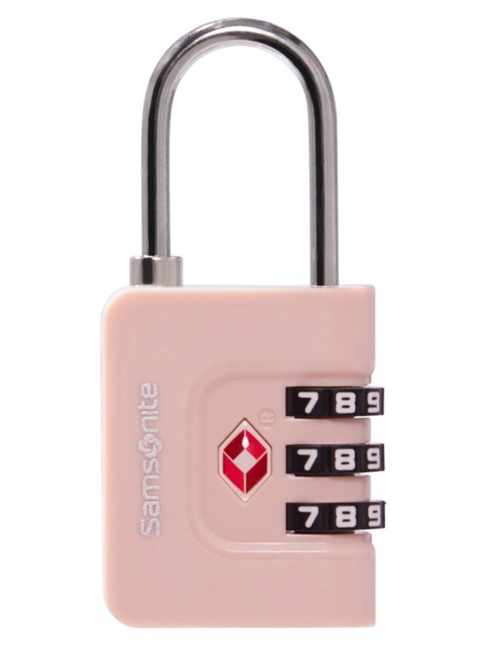 Kłódka do walizki Samsonite Ta Revolution Combilock 3 Dial TSA - rose
