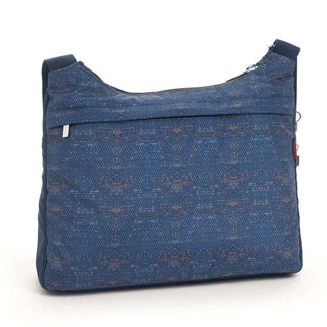 Torba na ramię Hedgren Prarie RFID - dark blue woven print