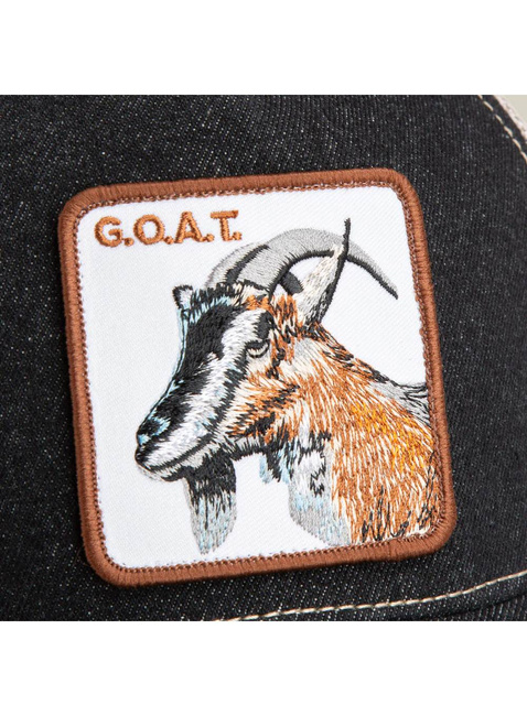 Czapka z daszkiem Goorin Bros The Goat Trucker - dark denim
