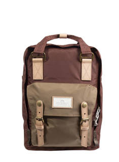 Plecak na laptopa 14" Doughnut Macaroon Jungle - maroon / khaki