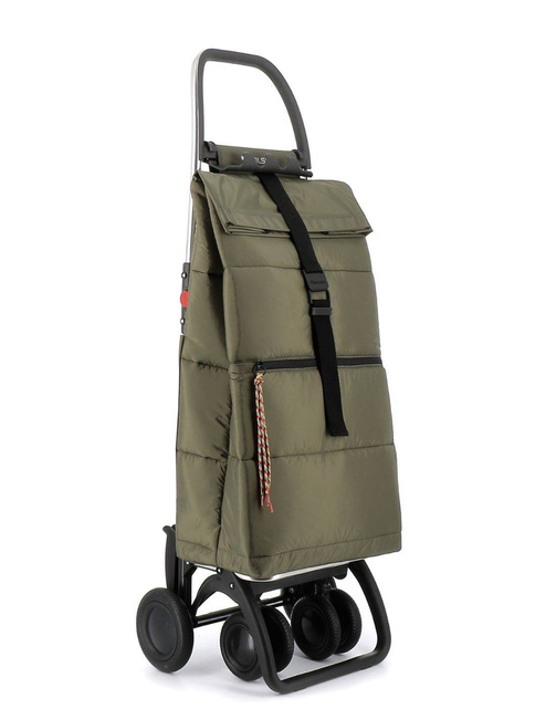 Wózek składany na zakupy Rolser BIG POLAR 4LT - khaki