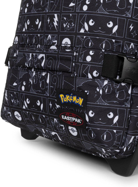 Torba podróżna na kółkach Eastpak Transit'R M - pokemon black